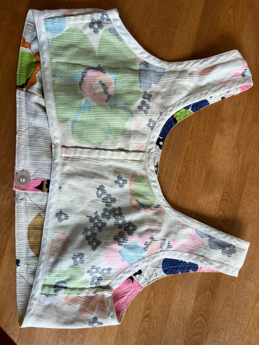 60-70’s boho Vintage Crop Top - festival-ready…one of a kind! - Picture 6 of 7